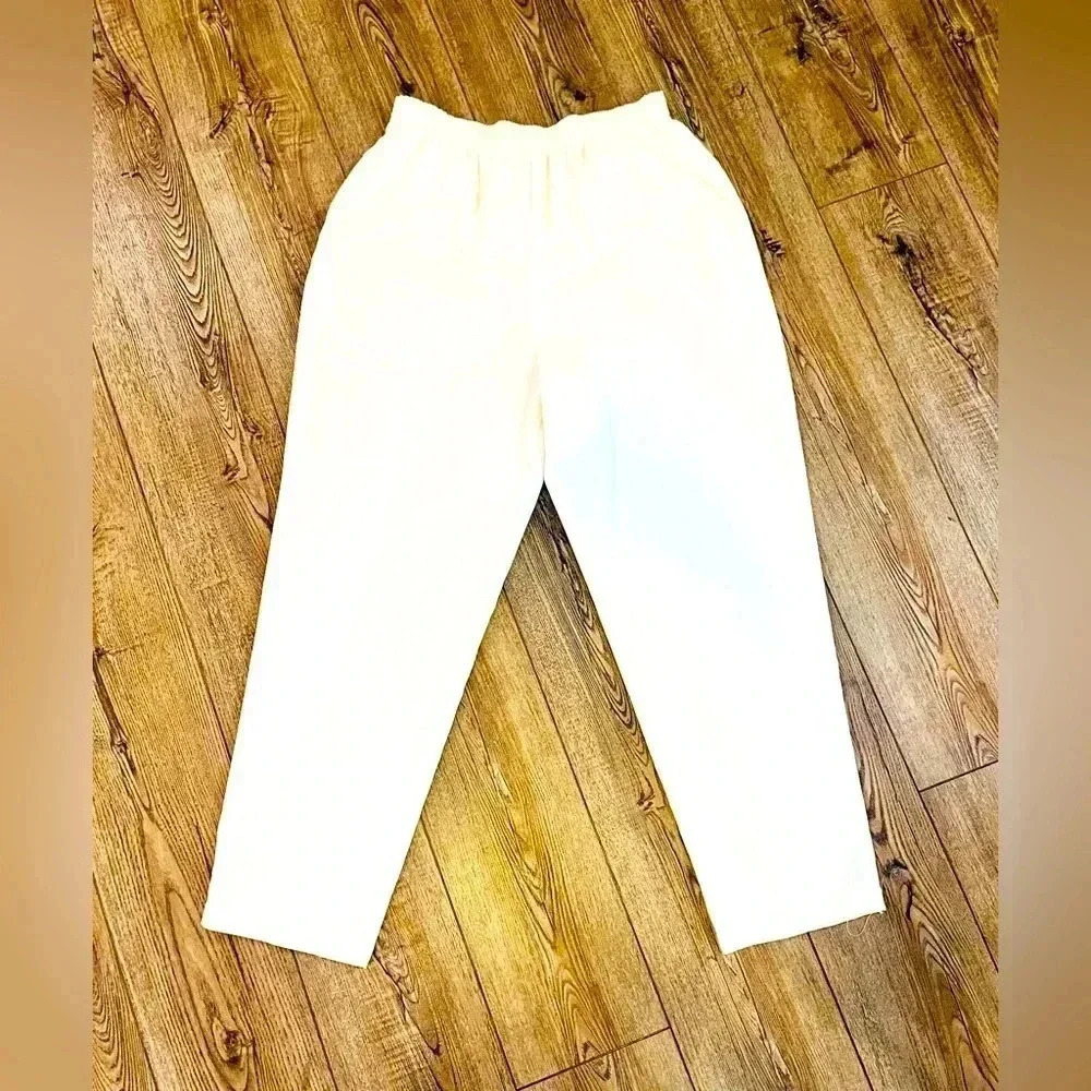 Cream Briggs fancy pants size 16